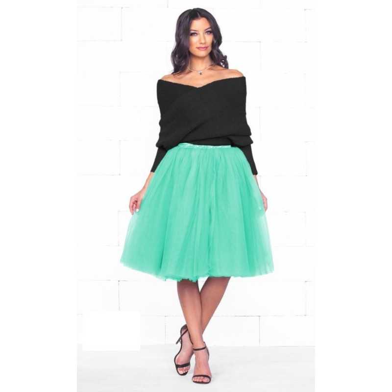 Fusta tulle Aqua