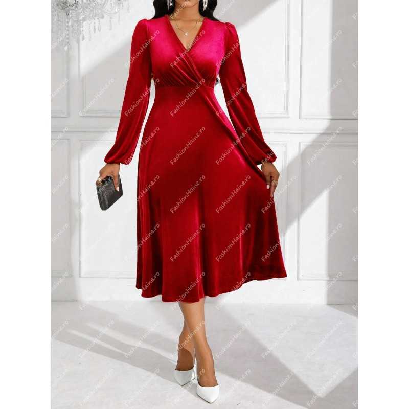 Rochie catifea Oti