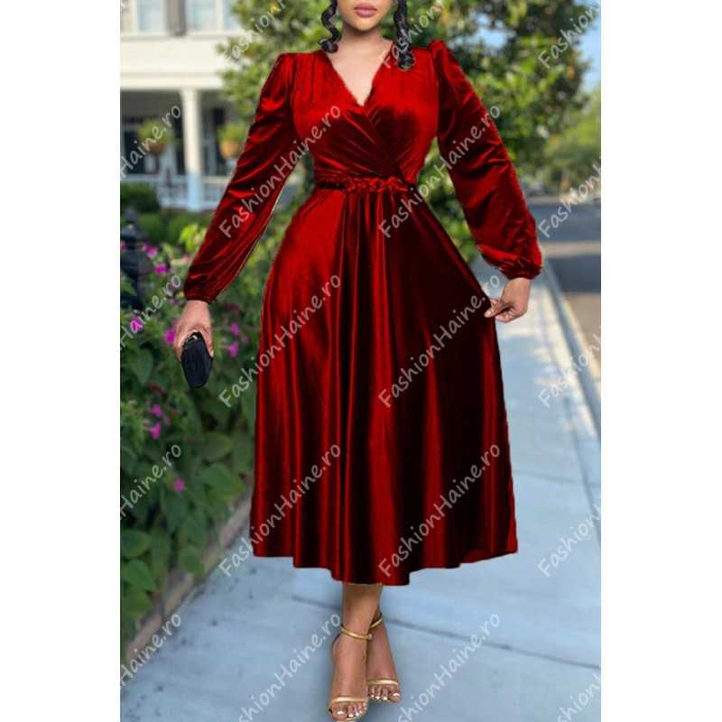 Rochie Catifea Lina