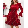 Rochie Catifea Gizella
