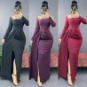 Rochie lunga Demy
