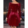 Rochie Catifea Gaby