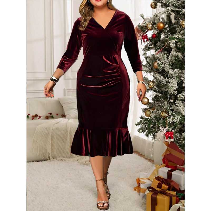 Rochie catifea Tushy